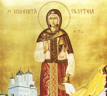 Procesiune cu moaştele Sfintei Filofteia la Slobozia 82858