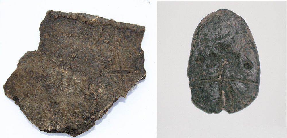 Pandantiv cu semnul crucii, descoperit la Baia 82856