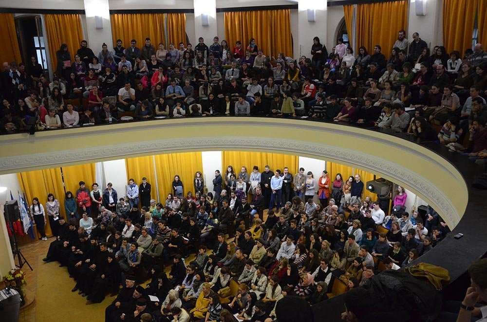 Sală arhiplină, la conferinţa ASCOR susţinută de IPS Părinte Nicolae, Mitropolit de Mesogias şi Lavreotiki 82793