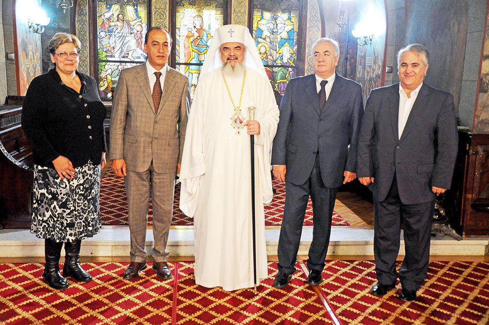 Primarul oraşului Guidonia, Italia, în vizită la Patriarhia Română 82432