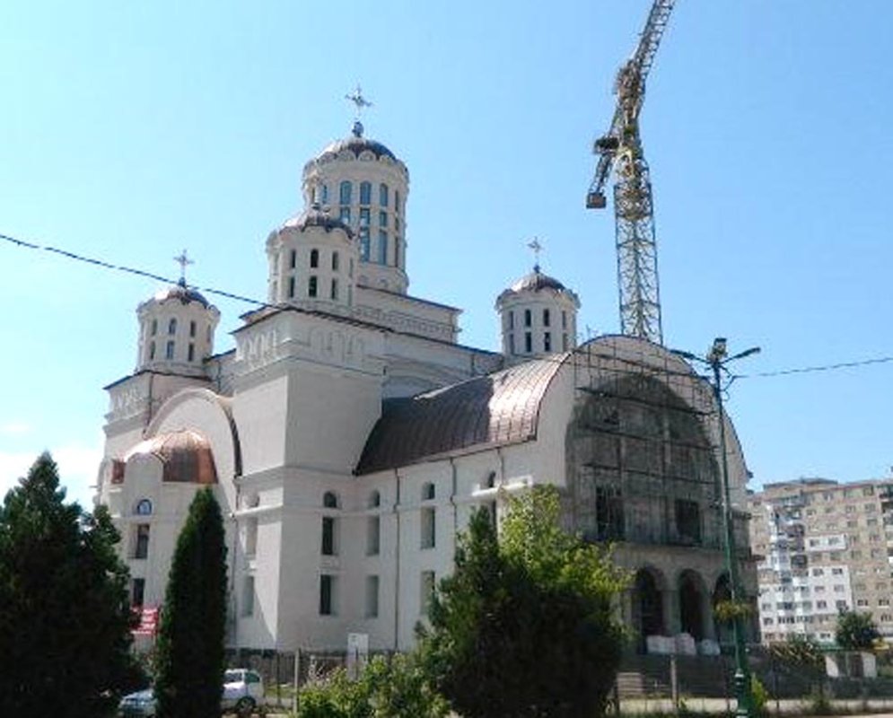 Slujbă de binecuvântare la catedrala din Oneşti 82284