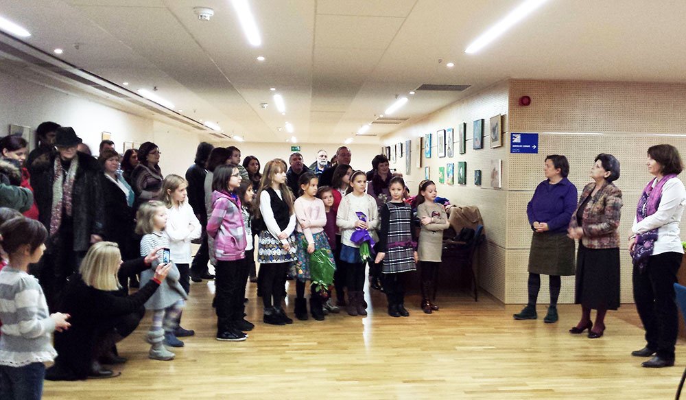 Expoziţie cu lucrări realizate de copii la Biblioteca Naţională a României 82118