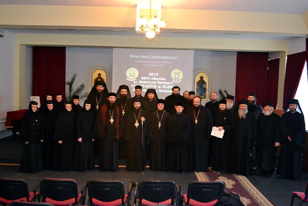Sinaxă monahală în Episcopia Caransebeşului 81968