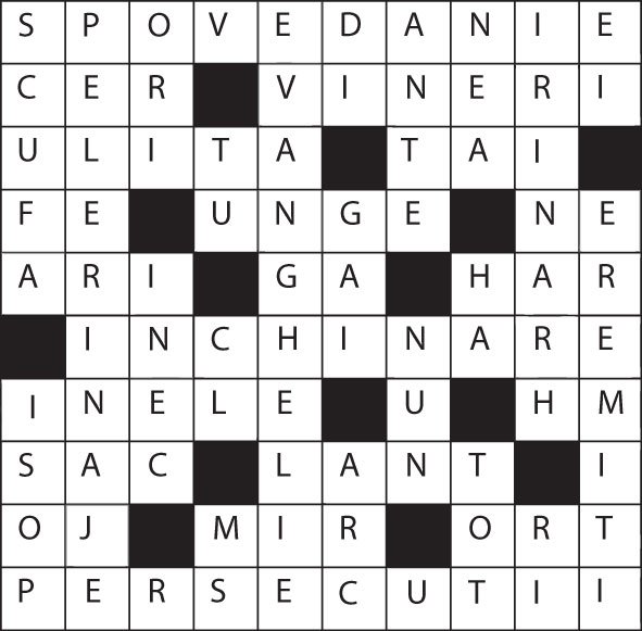 Rezultatele careului „Să mergem la biserică“ din 23.12.2013 81376