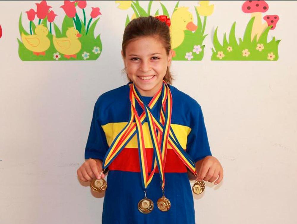 Ionela Băran, campioana de la „Aripi de lumină“ 81303