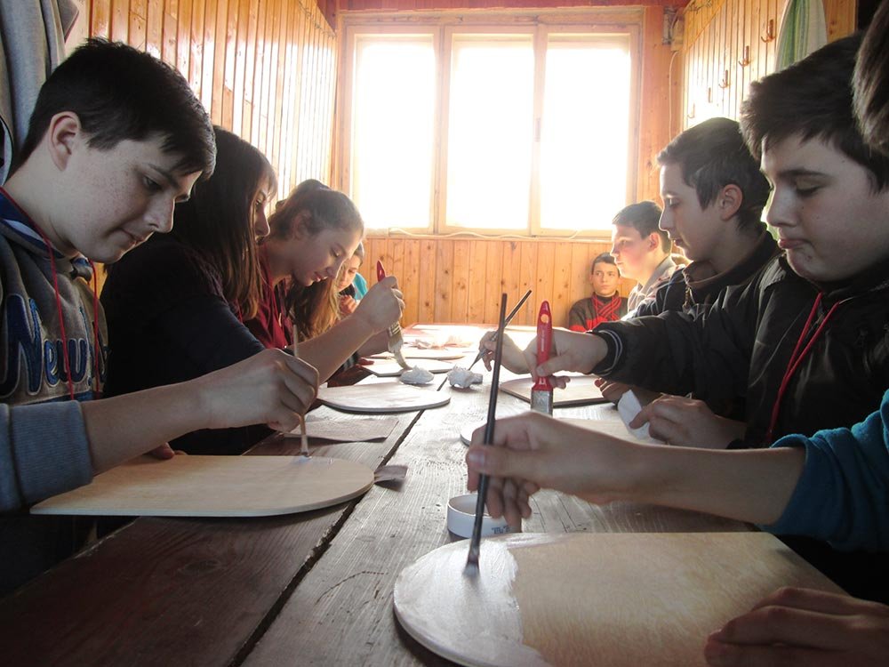 O nouă tabără de creaţie în Episcopia Caransebeşului 81110