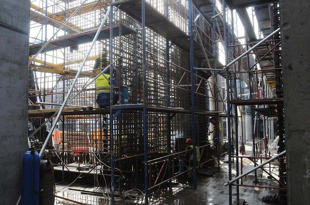 Lucrări la suprastructura noii Catedrale patriarhale 80999