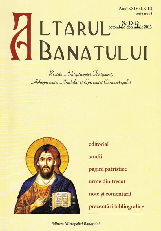 Noul număr al revistei Mitropoliei Banatului 80906