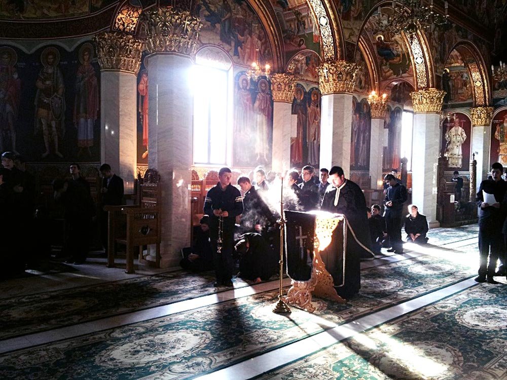 Slujba Canonului Sfântului Andrei Criteanul, la Seminarul Teologic de la Mănăstirea Neamţ 80610