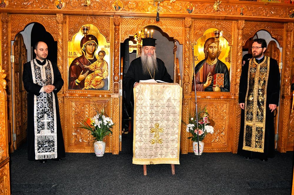 Canonul cel Mare la paraclisul catedralei din Turnu Severin 80547