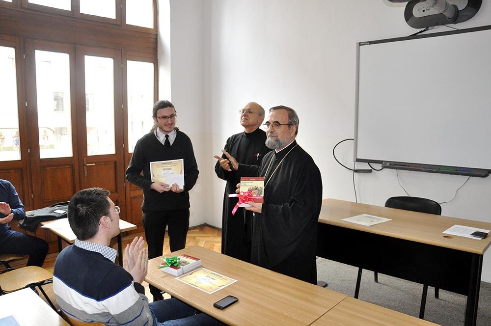 Decernarea bursei „Preot acad. Dumitru Popescu“ 80479