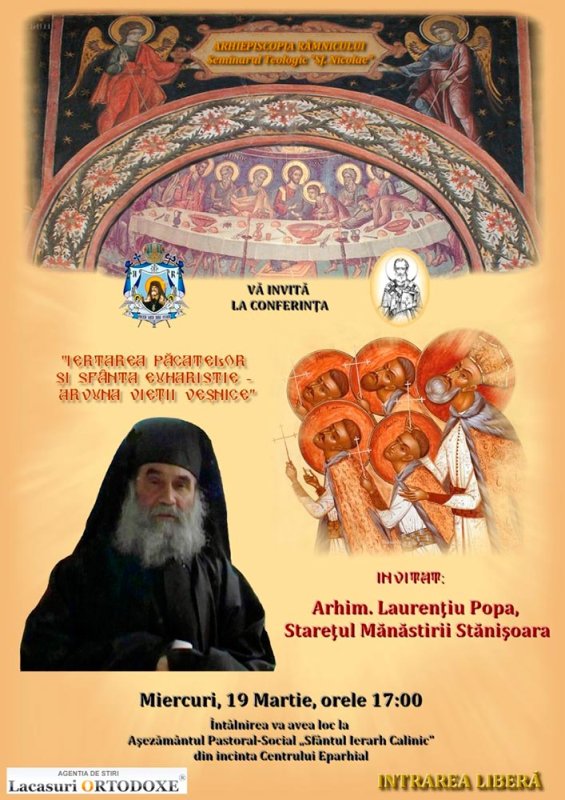 Conferinţă duhovnicească în Arhiepiscopia Râmnicului 80335