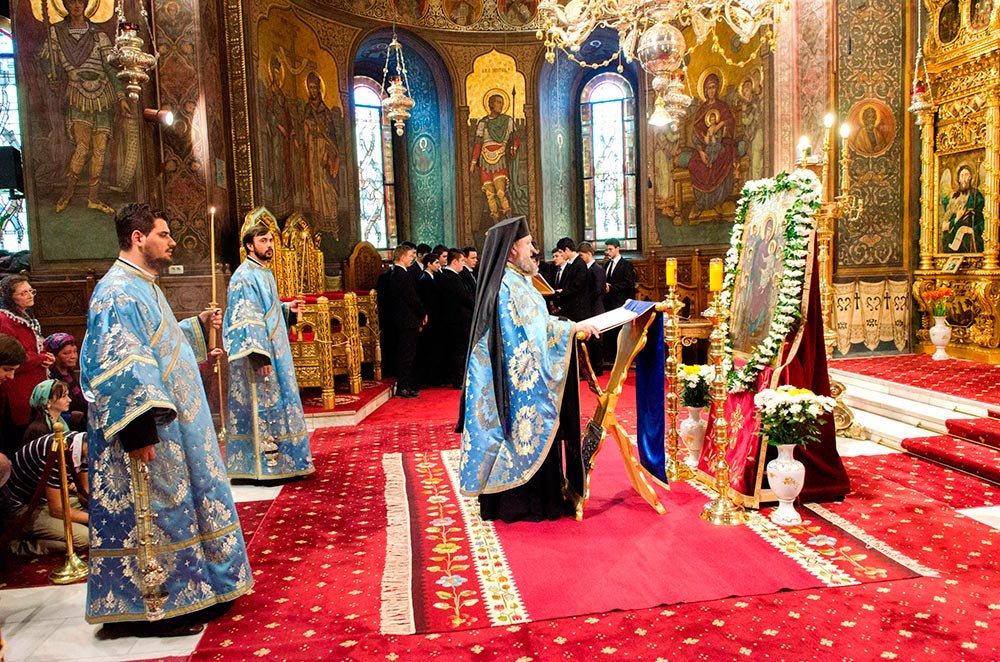Denia Acatistului Bunei Vestiri la Catedrala patriarhală 79943
