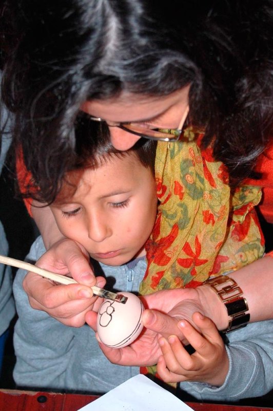 „Micii apostoli“ au încondeiat ouă 79688