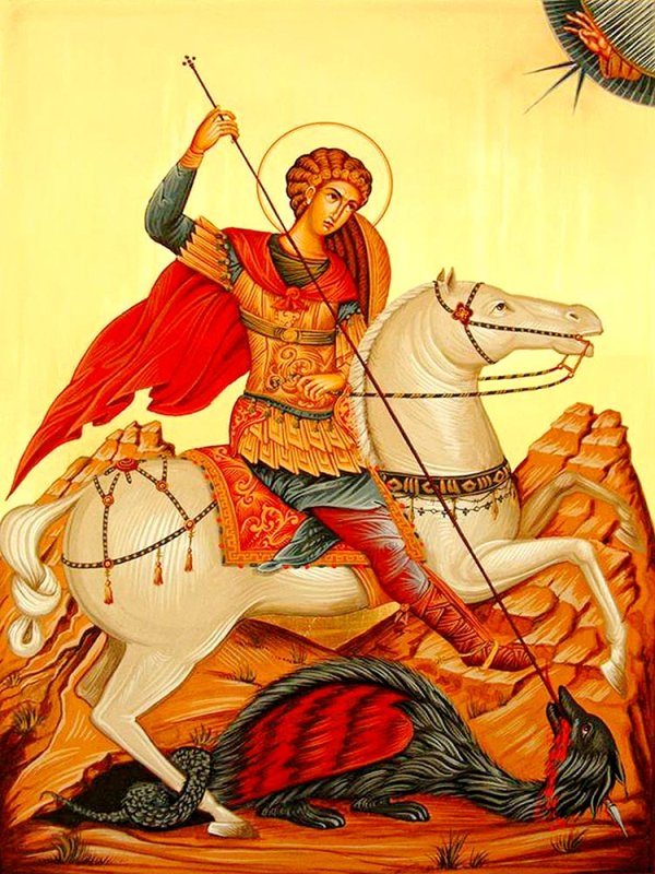 Marele Gheorghe, sfântul martir purtător de biruinţă 79632