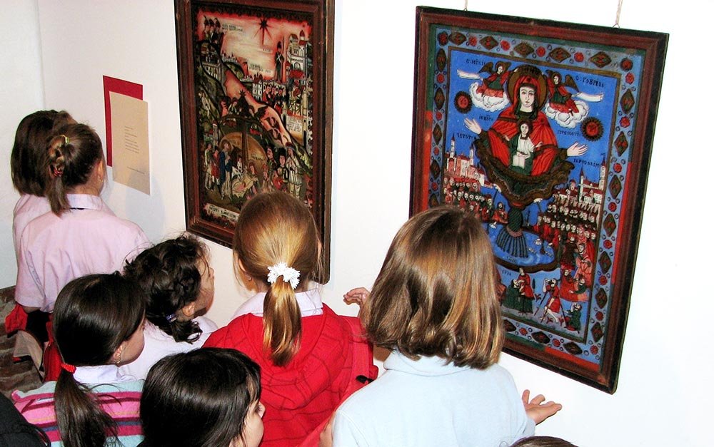 Workshop de restaurare icoane pe sticlă la ASTRA 78641