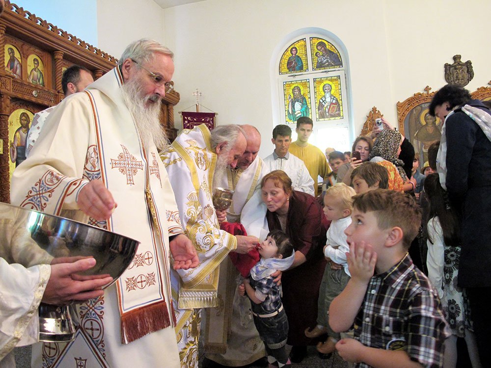 Patriarhul Serbiei în mijlocul românilor din Nürnberg 78376