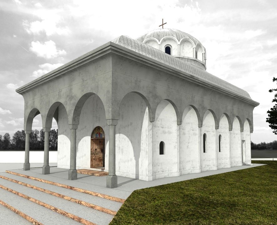 Piatra de temelie pentru o nouă biserică 78393