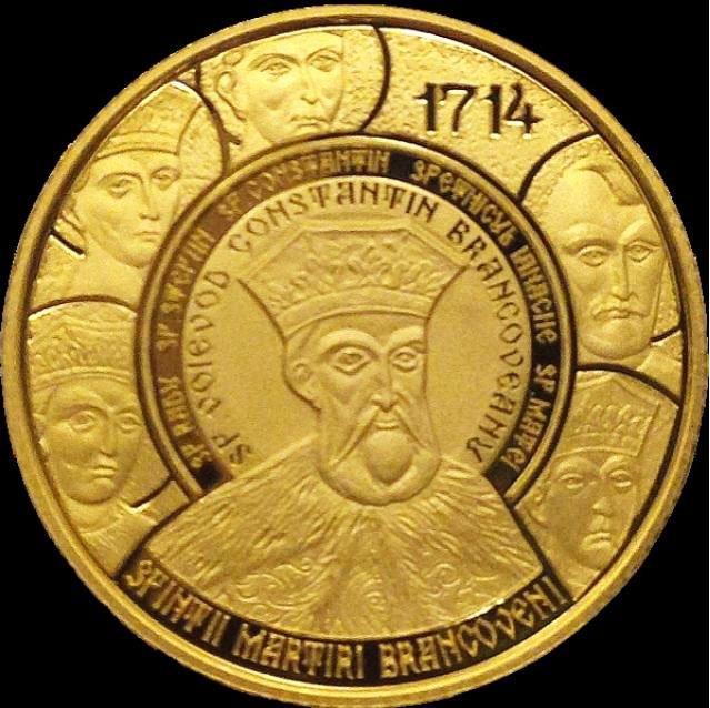 Emisiune numismatică dedicată Sfinţilor Martiri Brâncoveni 77987