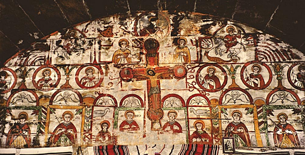 Enigmatică zidire eclesială din lemn 77853