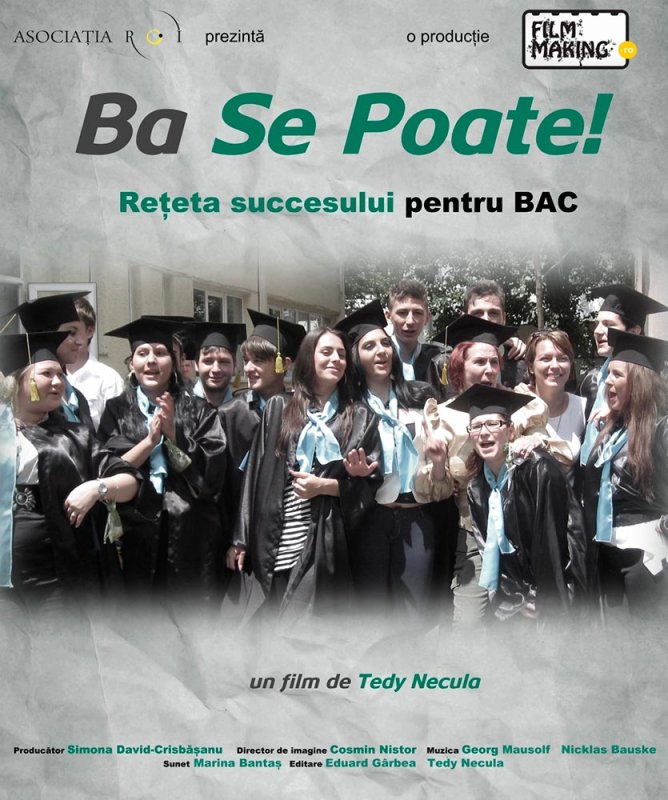 „Ba se poate!“, un film despre copiii cu succes la Bac 77710