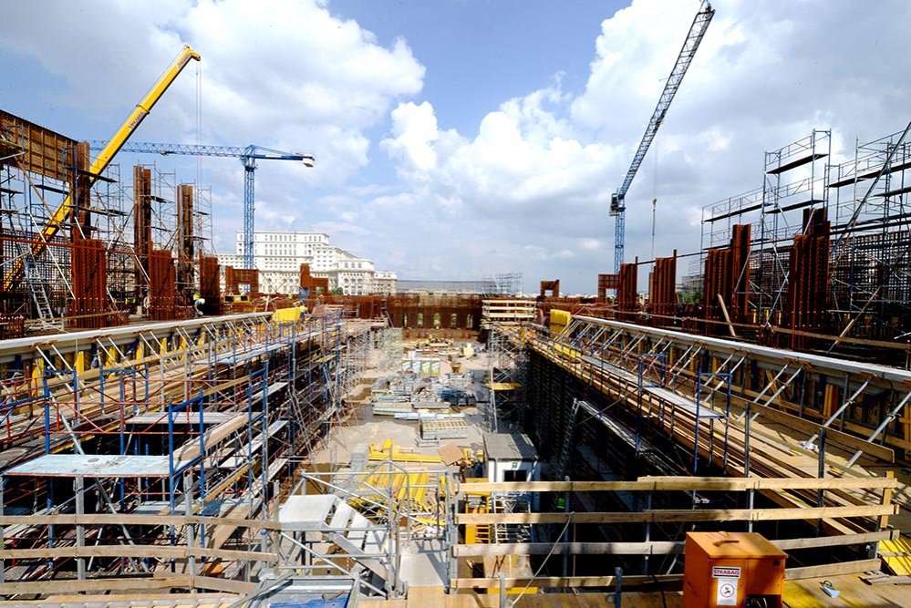 Stadiul lucrărilor de la Catedrala Mântuirii 77719