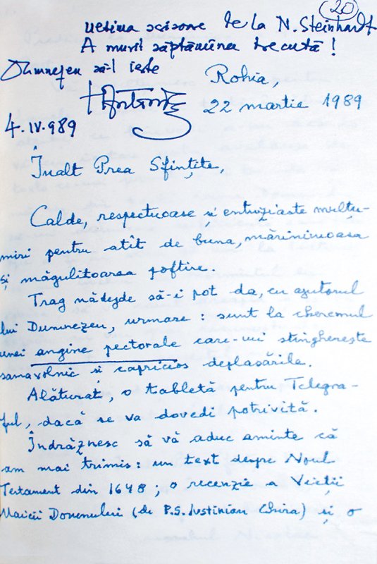 O întâlnire „sub cerul minţii şi al inimii“ 77679