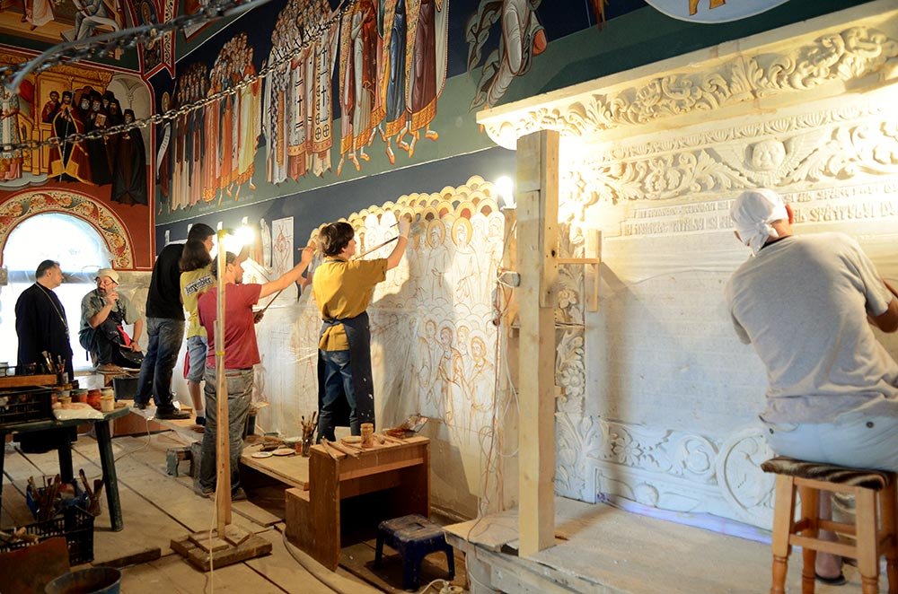 Restaurări ample la ctitoria brâncovenească din Capitală 77571