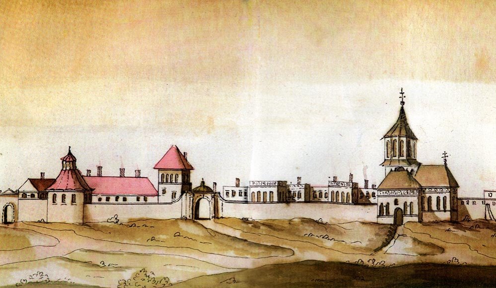 Un voievod cu năframă de mătase neagră pe umăr 77363