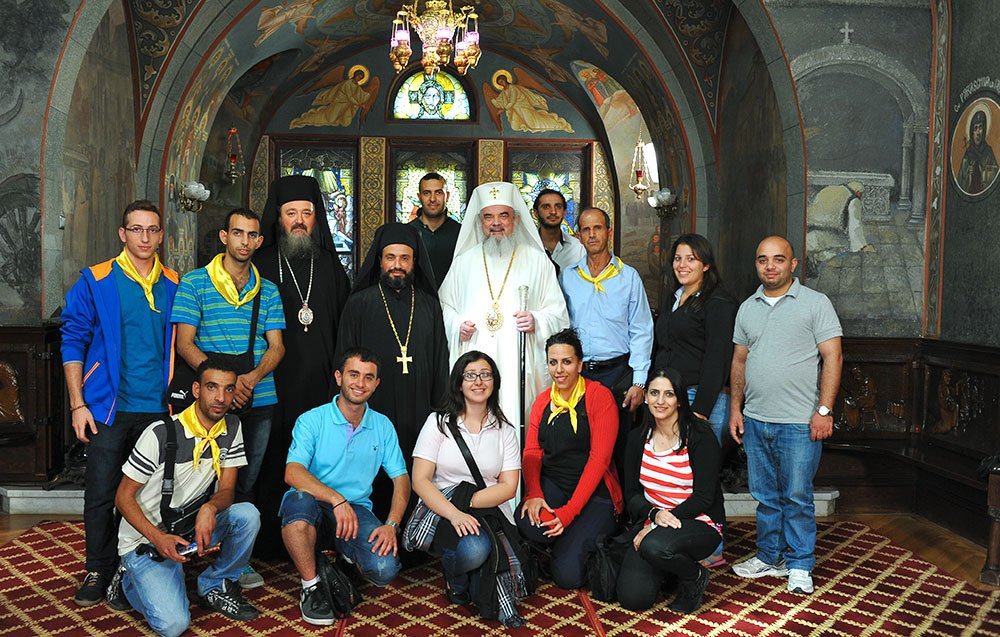 Grup de ortodocşi arabi în vizită la Patriarhia Română 77053