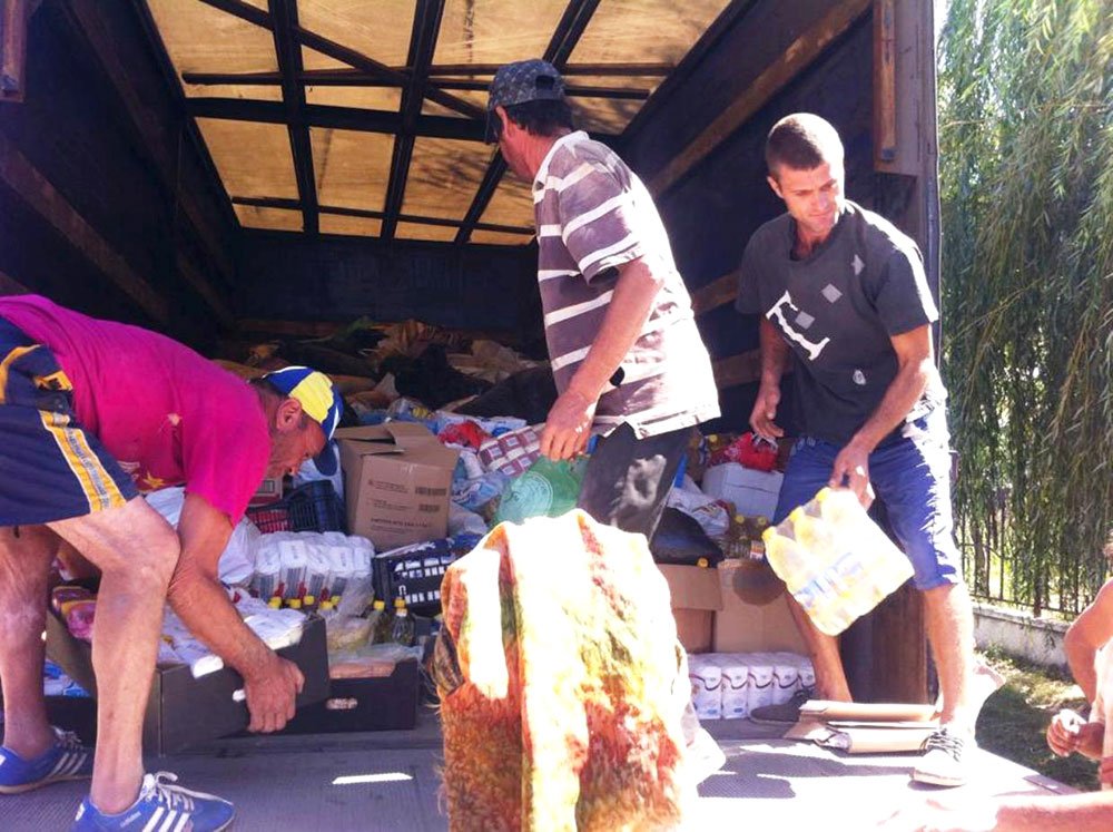 Ajutoarele din Protopopiatul Cluj II au ajuns în satul Ursoaia, judeţul Olt 77000