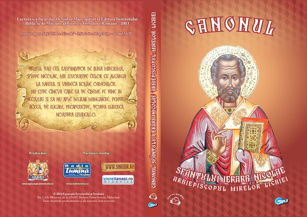 O nouă producţie Radio Lumina - Canonul Sfântului Ierarh Nicolae 76680