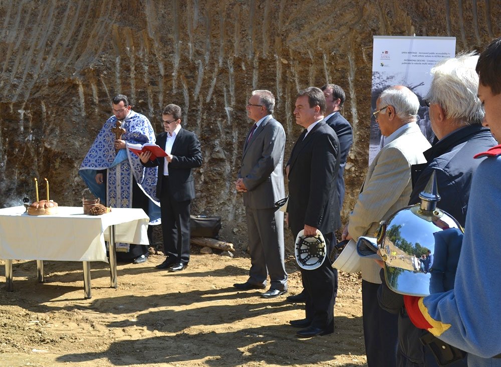 Piatră de temelie pentru un pavilion muzeal la ASTRA 76676