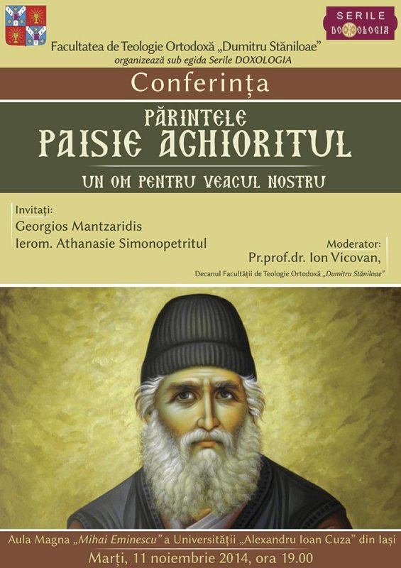 „Părintele Paisie Aghioritul - un om pentru veacul nostru“ 75679