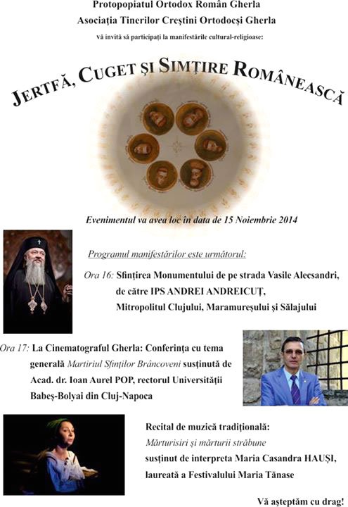 Manifestări religioase şi culturale la Gherla 75527