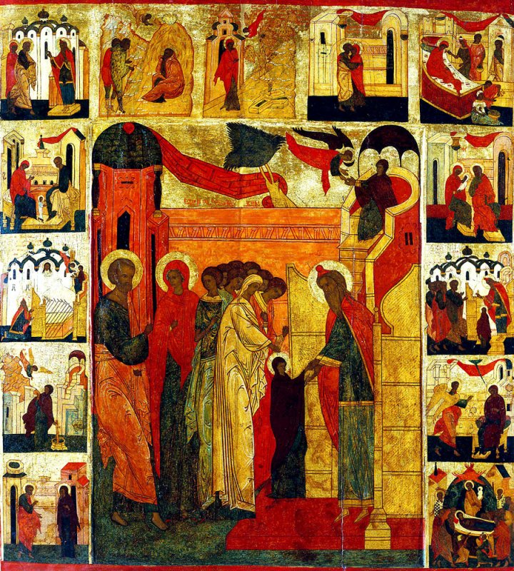 Intrarea în biserică a Maicii Domnului, rod al făgăduinţei 75410