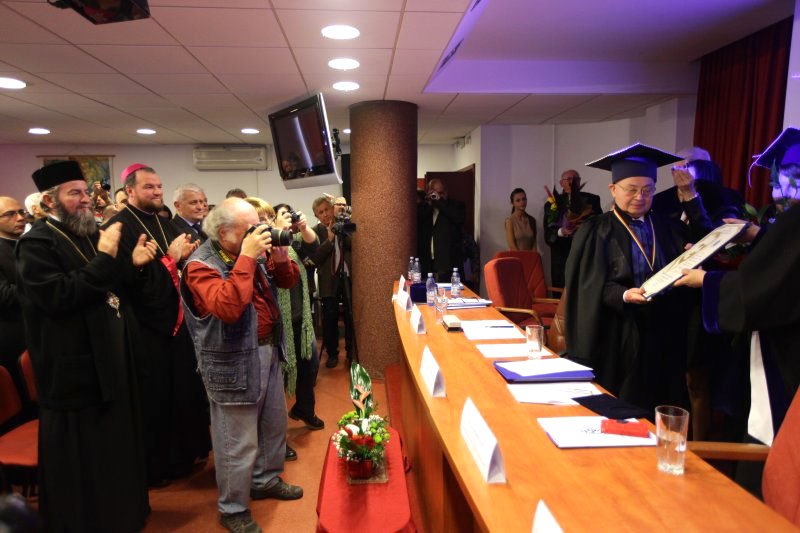 Preşedintele Academiei Române, distins la Baia Mare 75262