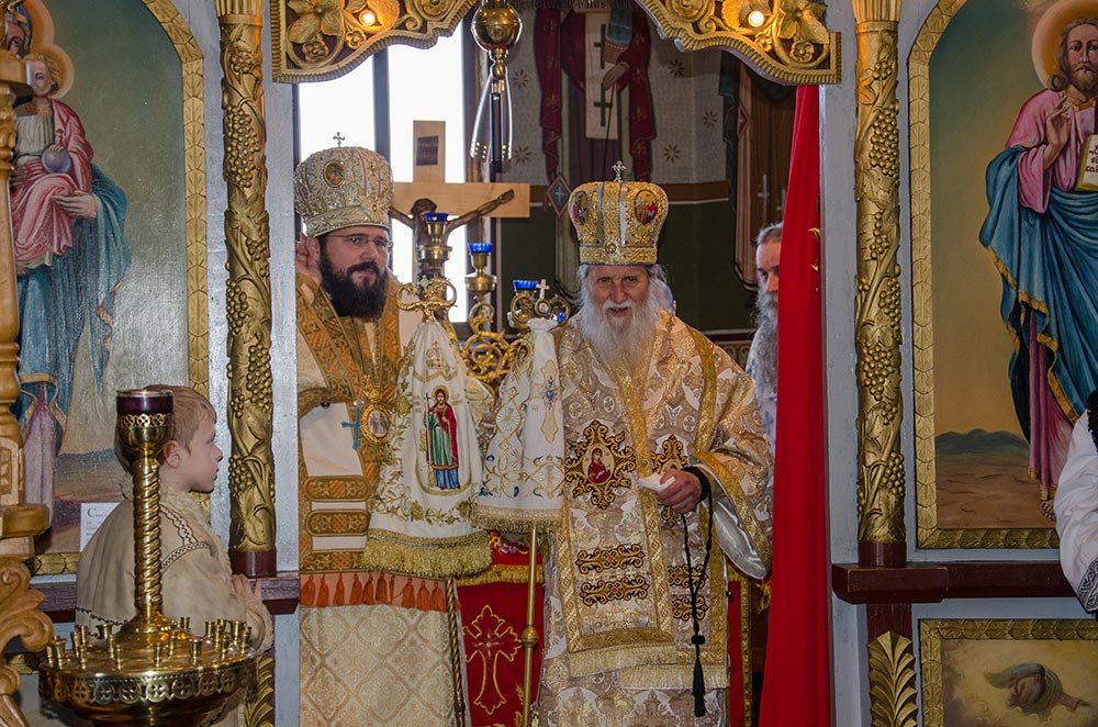 Sfântă Liturghie oficiată de doi arhierei,în Parohia Capu Câmpului 74858