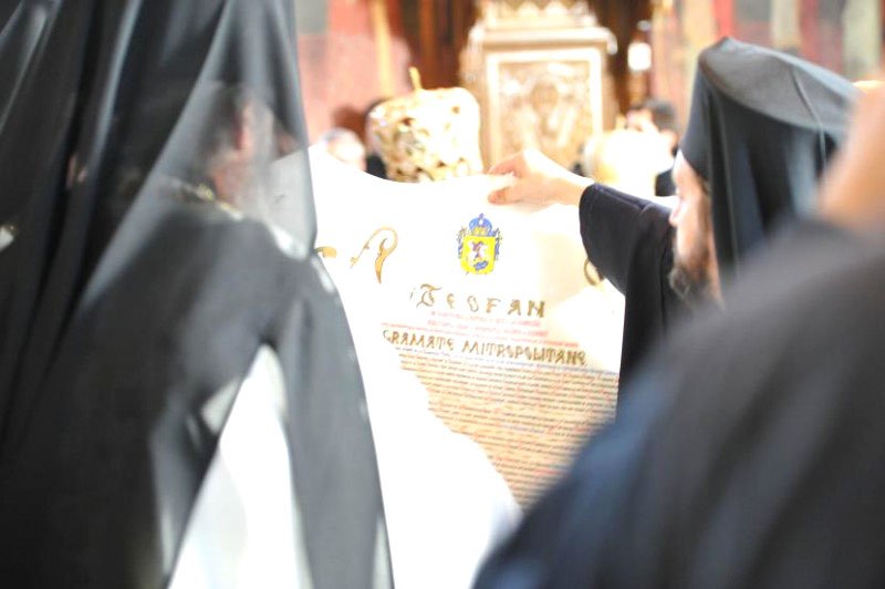 Gramată mitropolitană la întronizarea IPS Ioachim ca Arhiepiscop al Romanului şi Bacăului 74647