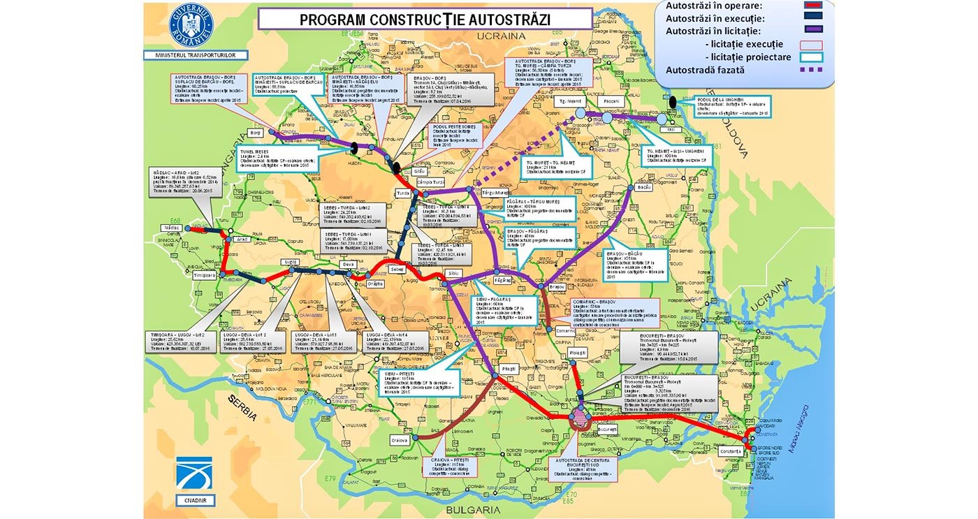 Vor fi finalizaţi 250 kilometri de autostradă 74471