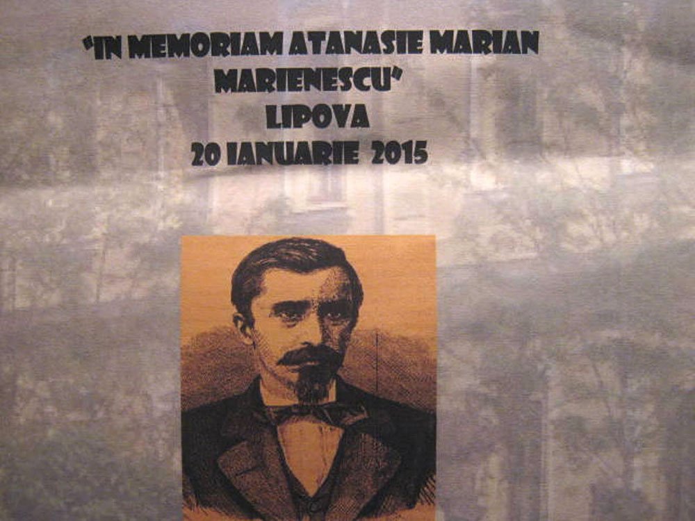 Juristul Atanasie Marian Marienescu, comemorat la Lipova  74329