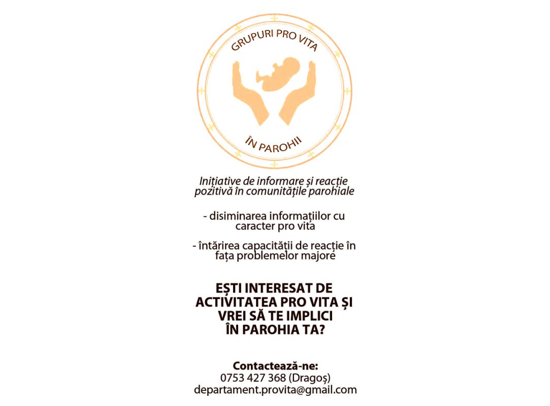 Grupuri Pro Vita în parohii 73796