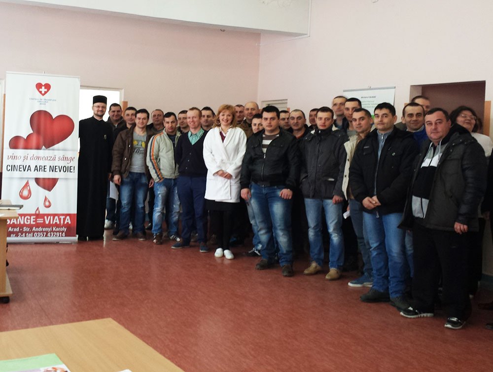 O nouă zi de donare de sânge la Arad 73761