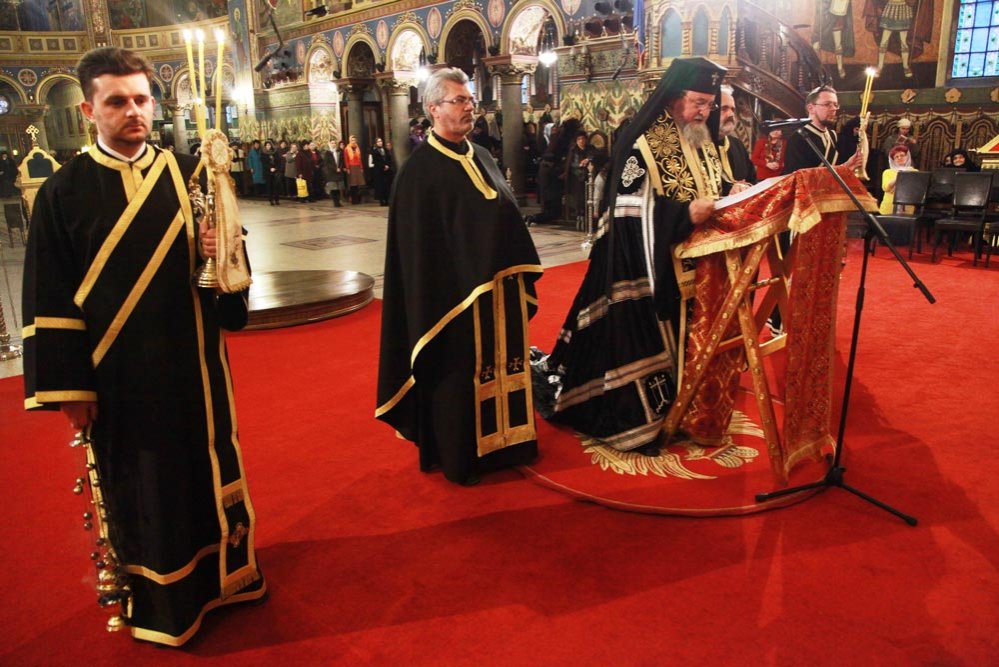Slujba Canonului cel Mare la Catedrala mitropolitană din Sibiu 73677