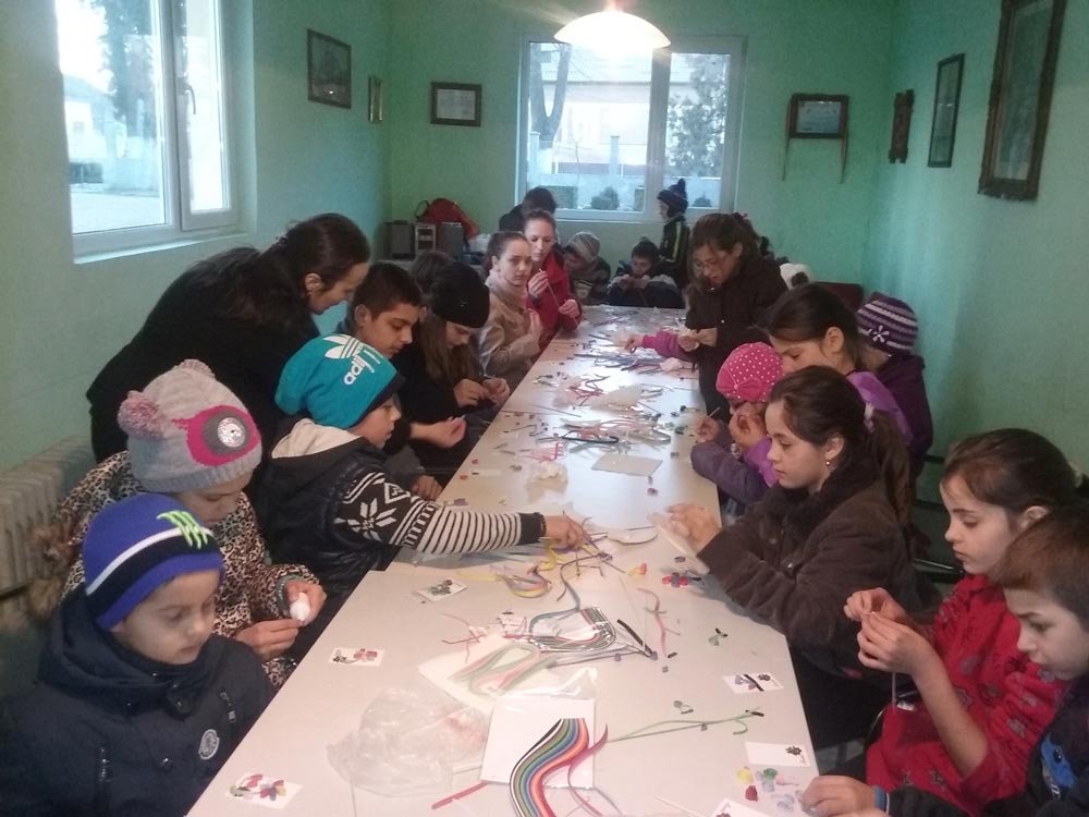 Mărţişoare realizate de copiii din Vinga 73532