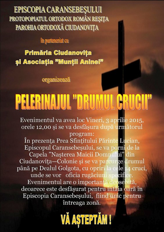 Pelerinajul „Drumul Crucii“ 72906