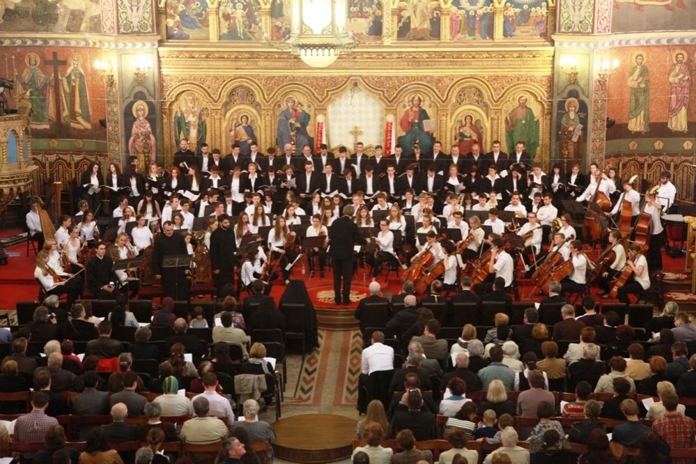 Oratoriu bizantin de Paşti, interpretat la Catedrala din Sibiu 72055