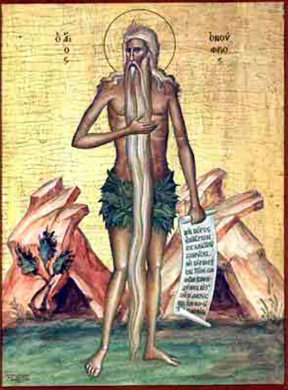 Sf. Cuv. Onufrie cel Mare şi Petru Atonitul 71502