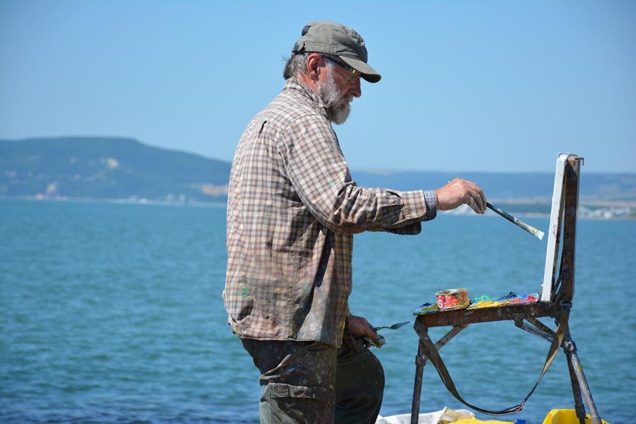 Pictori ai zilelor noastre în legendarul Balcic 70826