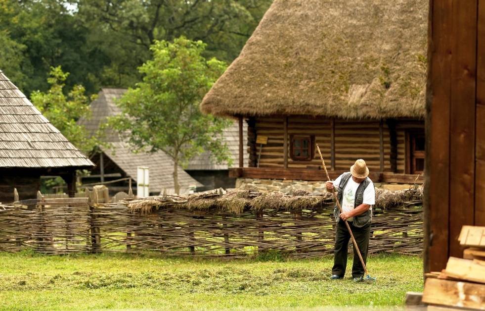 Grădină și peisaj în satul tradițional, la Muzeu ASTRA 70360